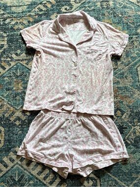 Roller Rabbit Lovely Monkey pink capsule collection PJ's XS